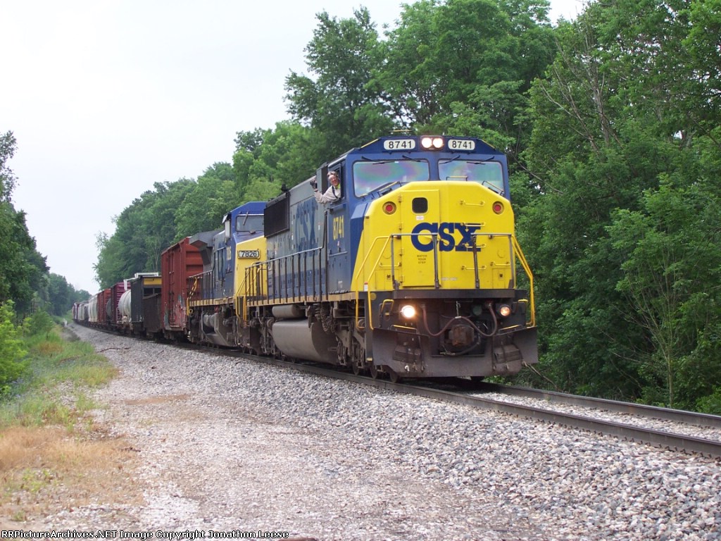 Very Friendly Engineer Gives Me A Wave As Q335 Screams West